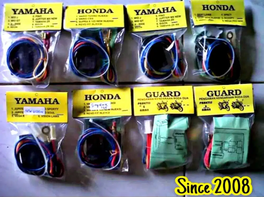 Pengaman Sensor Sentuh Motor