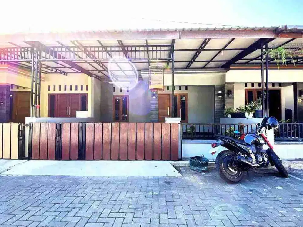 rumah cluster siap huni dekat Luwes gentan