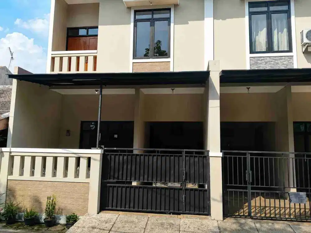 RUMAH 2 LANTAI dlm CLUSTER di KOMPLEK PONDOK KOPI