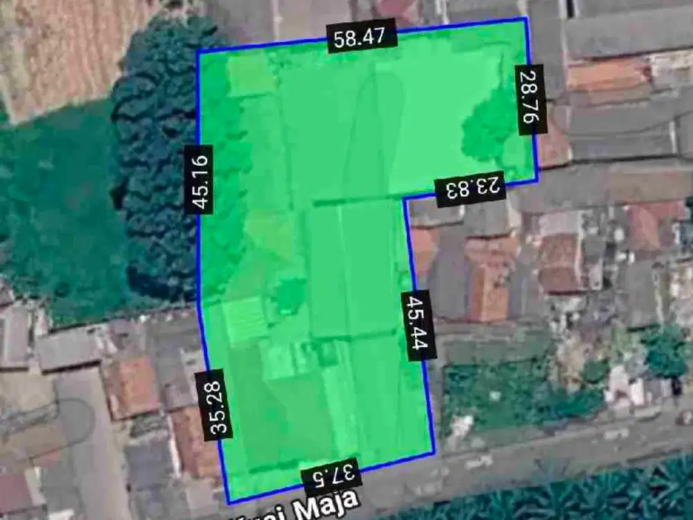 Dijual Lahan ± 3.500 m2 di Panunggangan Kec. Pinang (Dekat Alam Sutera) Kota Tangerang