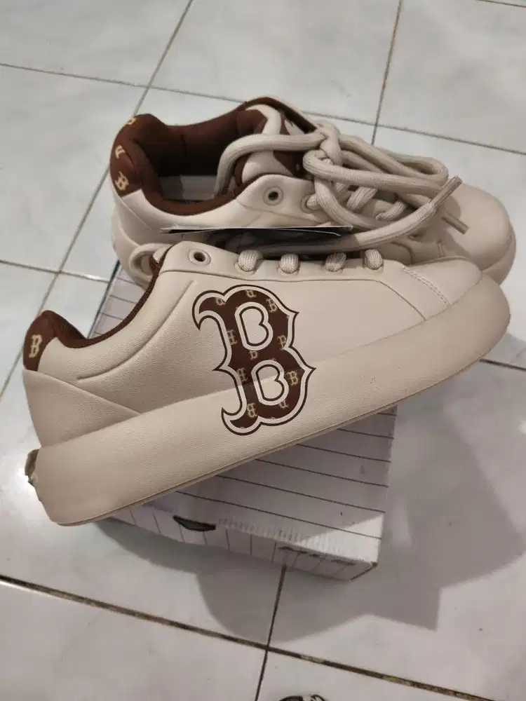 SEPATU MLB KOREA NEW LENGKAP BOX SIZE 42.5