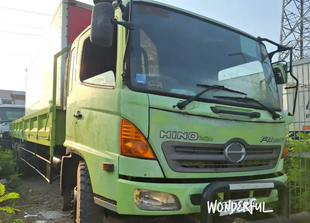 Hino Lohan Ranger FM 260 JW Tronton 6×4 BakBesi9.5m Ors BioSolar Turbo