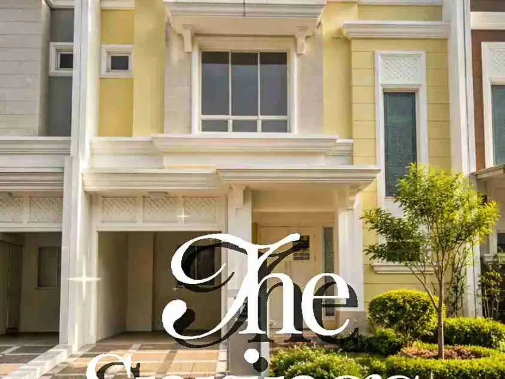 Disewakan rumah siap huni di the springs gading serpong