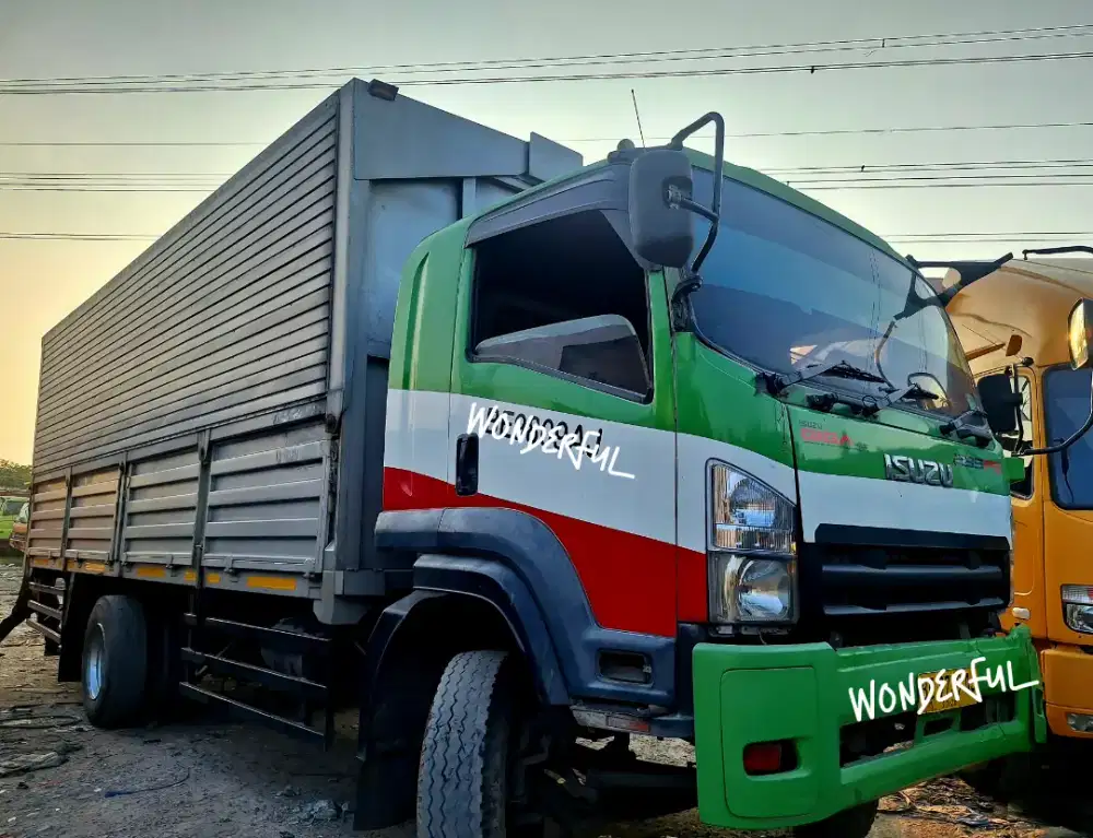 Isuzu GIGa 245PS Wingbox 7.5mtr 6ban Ors Turbo Bio Solar Hino Fuso