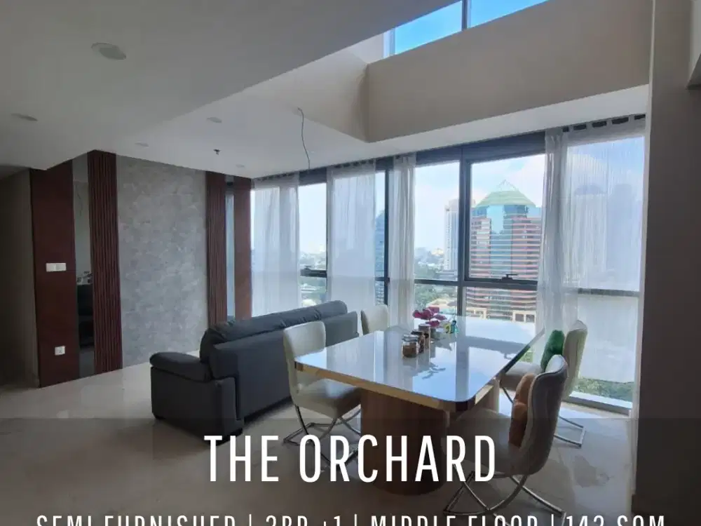 For Sell! The Orchard Apartment 3BR +1 Middle Floor with SCBD View