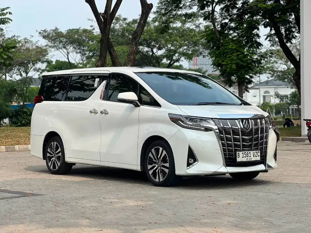 Alphard 2.5 G ATPM Low KM Pajak Panjang Mulus Siap Pakai