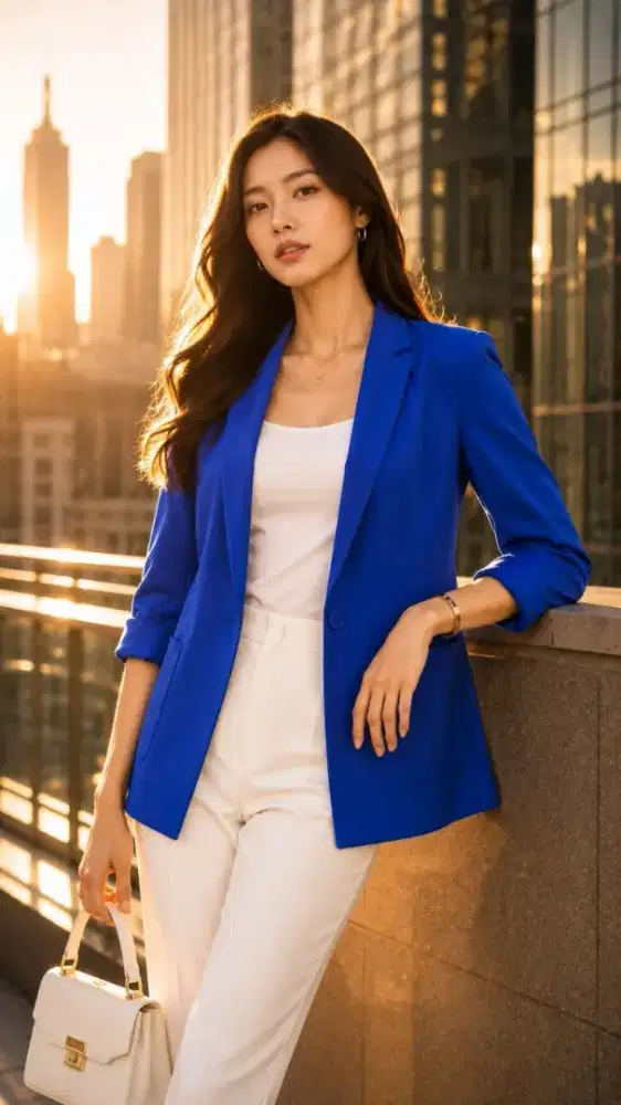 BLAZER OUTER KOREAN STYLE SUMMER SERIES