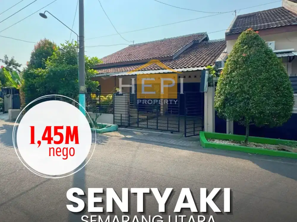 Dijual Rumah di Sentyaki Semarang Utara