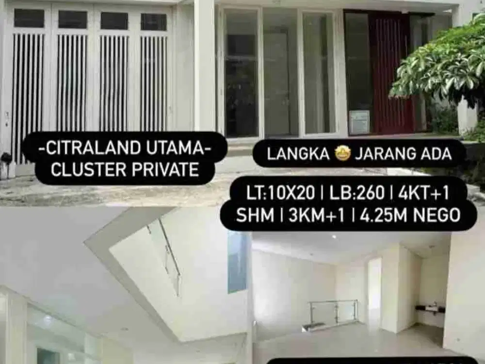 Citraland utama cluster langka