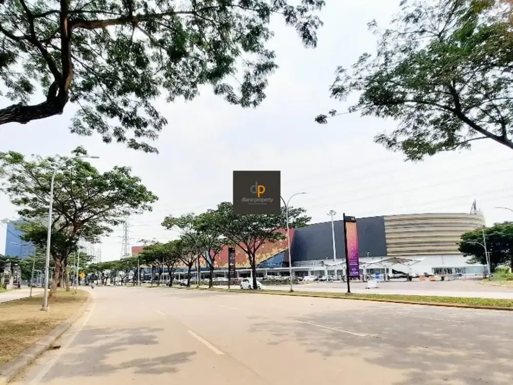 Dijual Kavling Komersil di Pusat Alam Sutera, seberang AEON Alsut, mulai 1.600m2 s/d 5Ha, lengkap dengan penghijauan