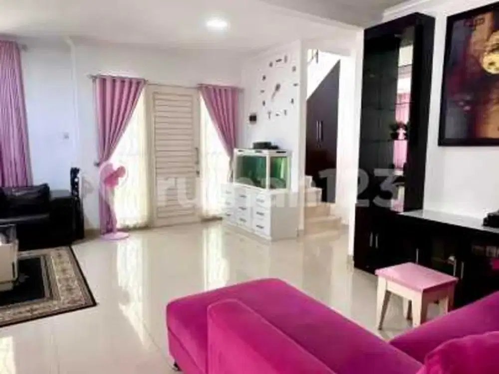 Dijual Rumah Full Furnished, 2 Lantai Hoek Cluster Nusaloka Bsd