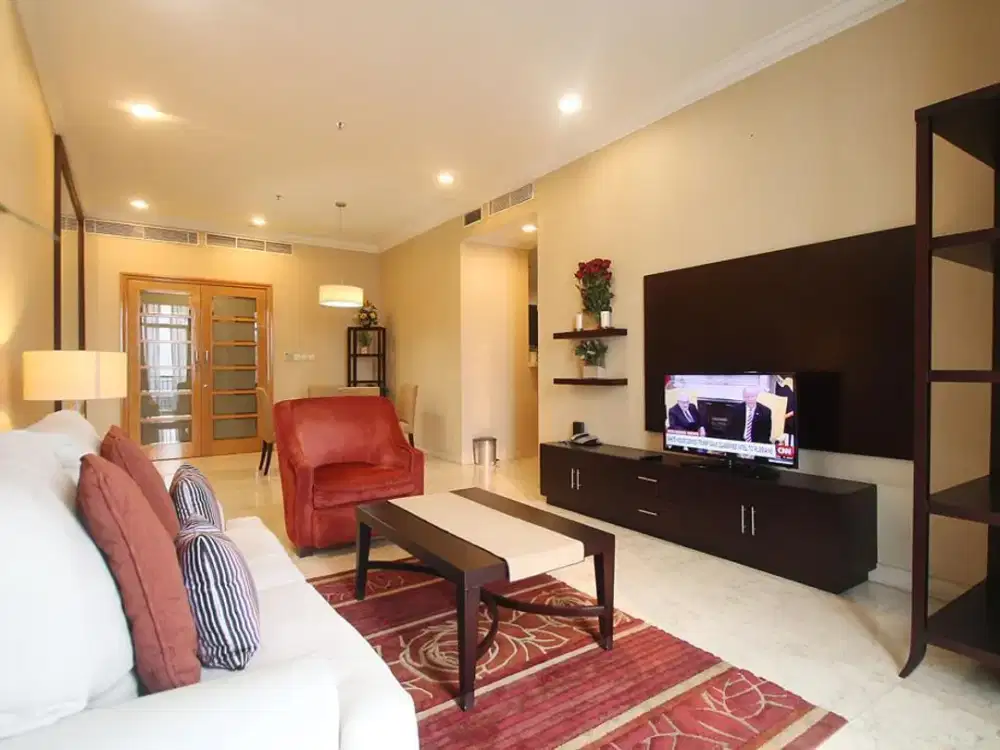 Disewakan Senayan Residence Apartment Type 3Br Full Furnished And Good Condition - Strategic Location In South Jakarta