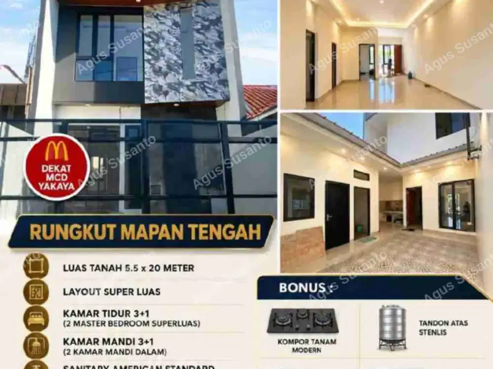 NEW Rungkut Mapan dkt Medokan Baruk Wonorejo Wiguna