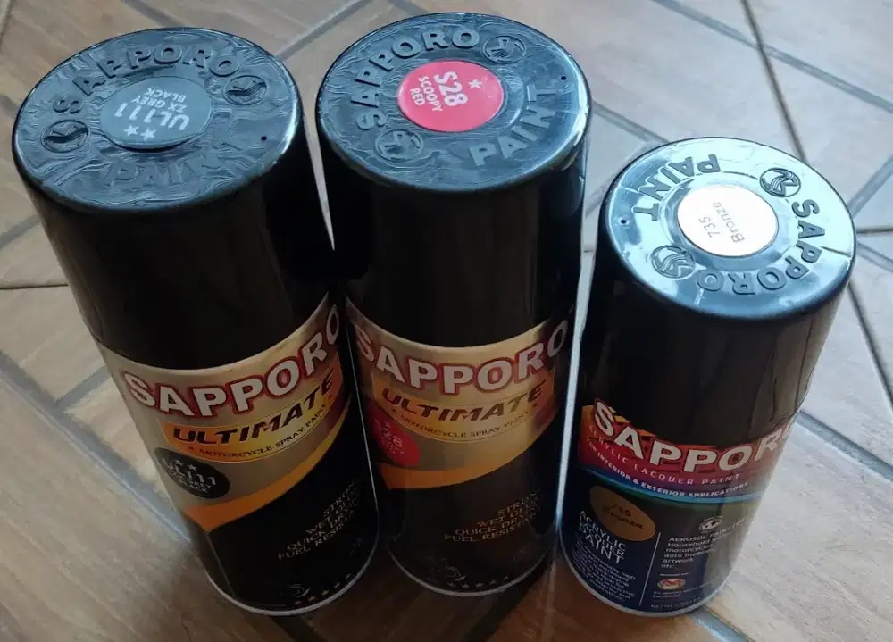 Cat Semprot Sapporo