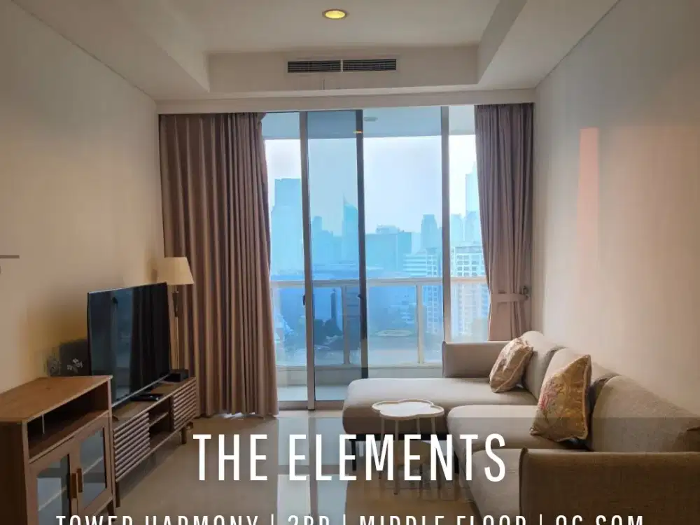 For Sell! The Elements Apartment Tower Harmony 2BR Middle Floor