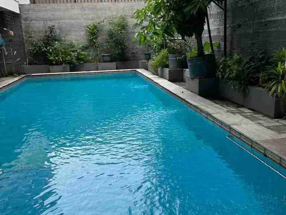 Jual Rumah bangunan komersil Bangka Raya ( ada pool ) jakarta selatan & zona komersial cocok utk kantor - hunian - cafe - resto - clinic - showroom dll