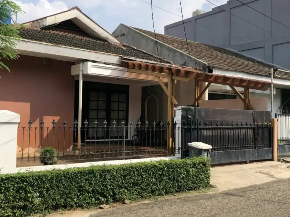Dijual Rumah Harga Dibawah Pasar Bangunan 1 Lantai di Bintaro Jaksel GB-17176