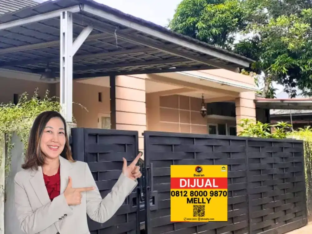 Dijual Rumah Asri Jalan Ratna, Jatikramat - Bekasi