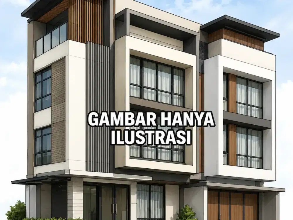 Dijual Lelang Gedung 4 Lantai di Benhil, Jakarta Pusat