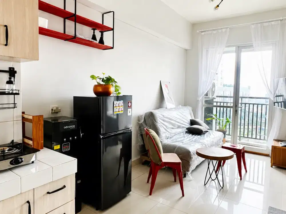 Apartemen Westmark 37m2 1+1BR View City SHM Full Furnishe