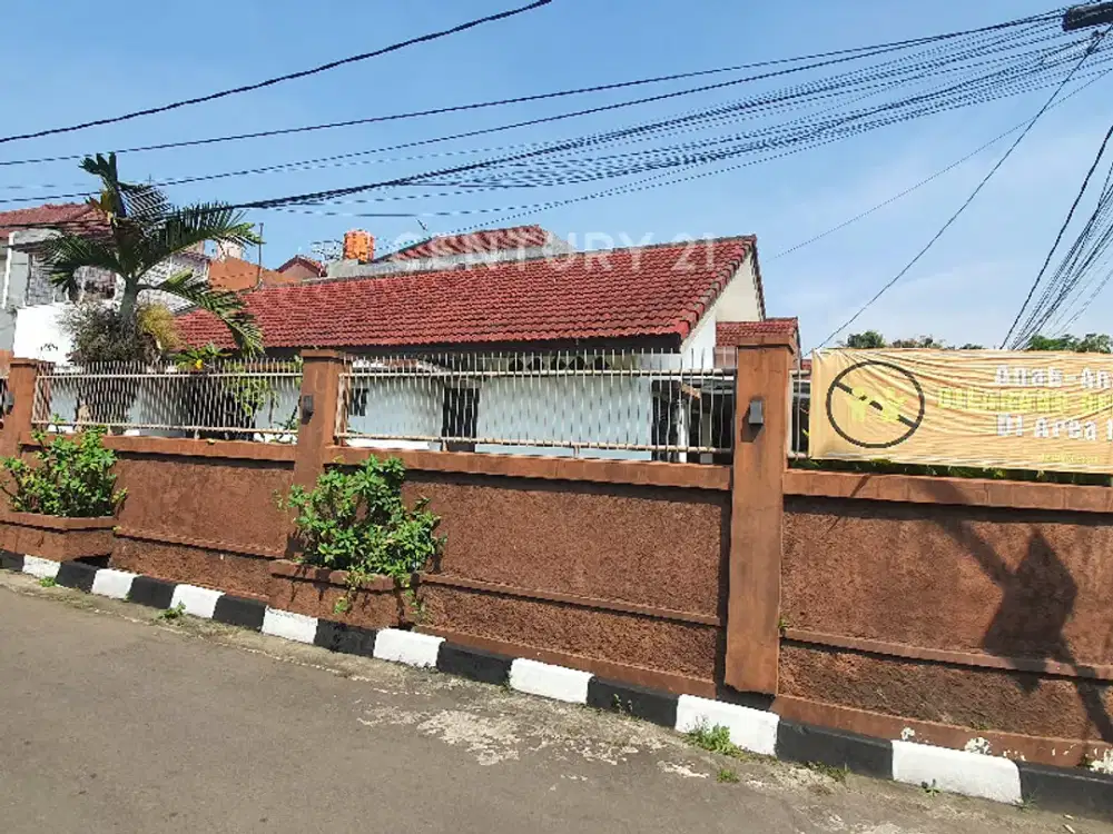 Rumah Hoek Siap Huni Hlm Luas, Cluster Elite Di Antapani Bandung