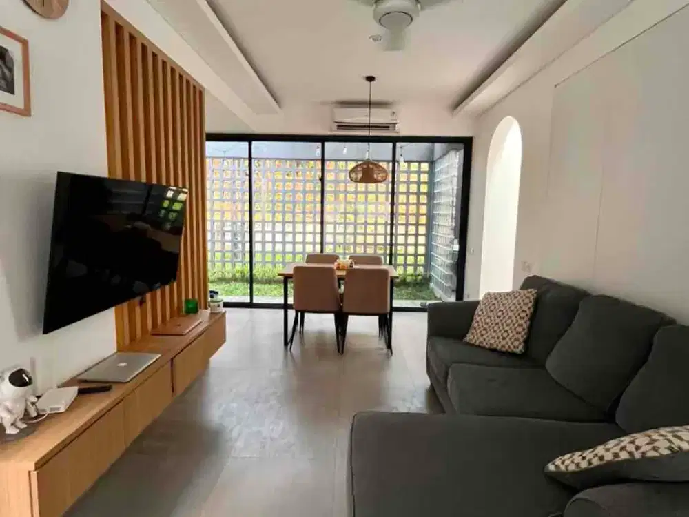 DISEWA CEPAT RUMAH FURNISH CLUSTER AZURA HOUSE DI VANYA PARK BSD CITY
