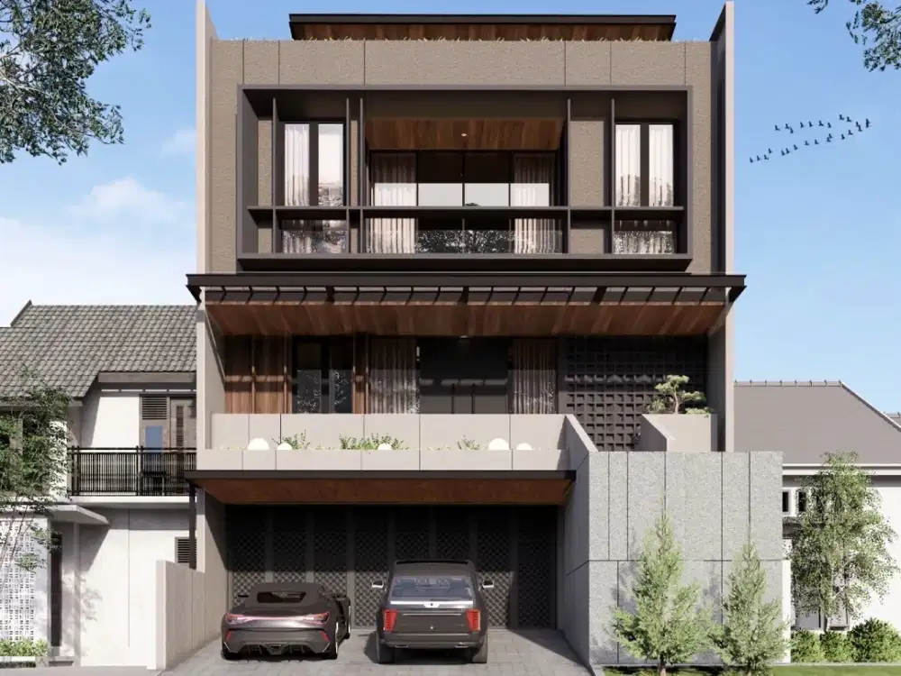 DIJUAL RUMAH FULLERTON CITRALAND 3.5LT 5KT WITH LIFT BARU GRESS