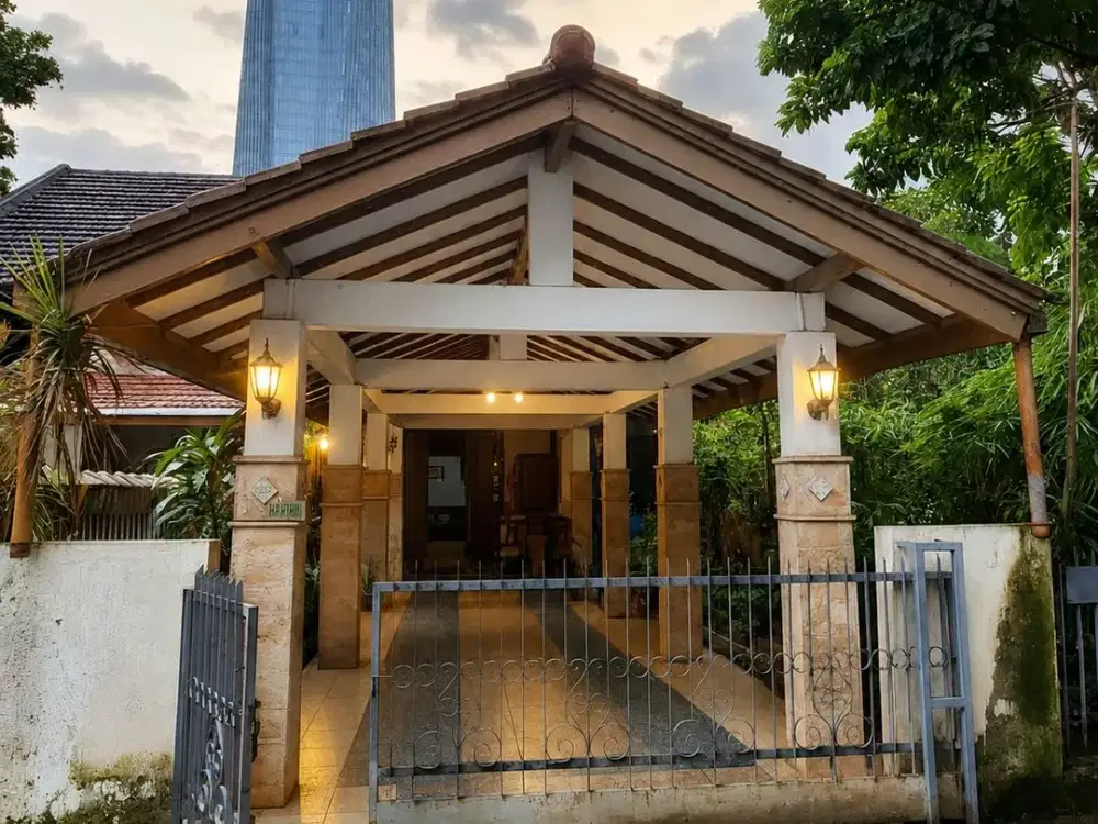 RUMAH DIJUAL WIDYA CHANDRA SCBD DEKAT DENGAN SENAYARAN KEBAYORAN BARU JAKARTA SELATAN