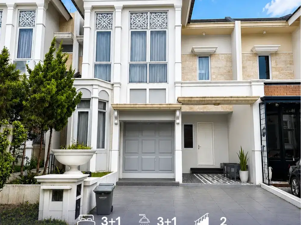 Hunian Sewa Furnished Dengan Letak Strategis di BSD City