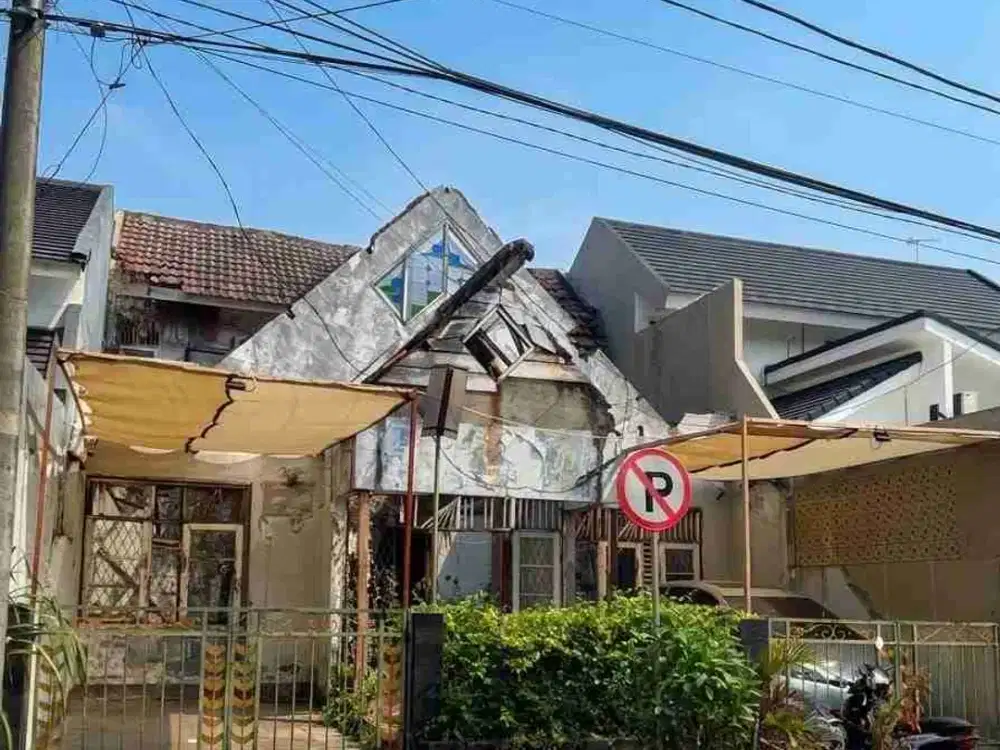 RUMAH HITUNG TANAH LOKASI STRATEGIS SEKTOR 5 BINTARO JAYA