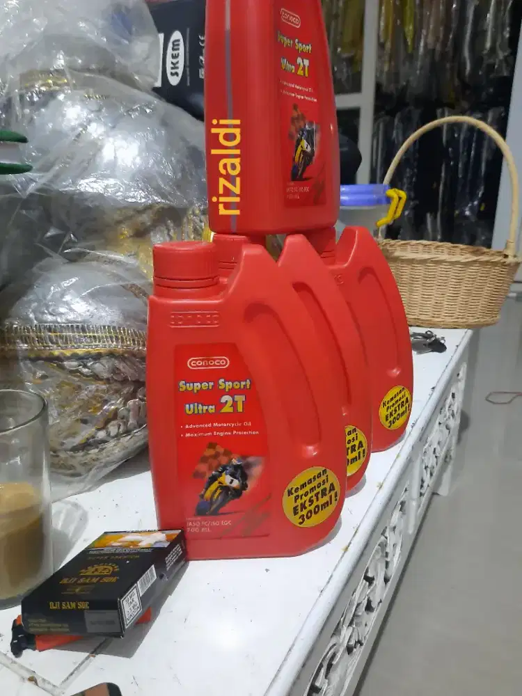 Oli samping 2t conoco 1L