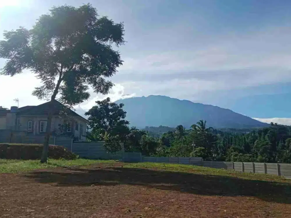 DIJUAL TANAH/LAHAN COCOK UNTUK VILLA DI JALUR ALTERNATIF PUNCAK CISARUA BOGOR