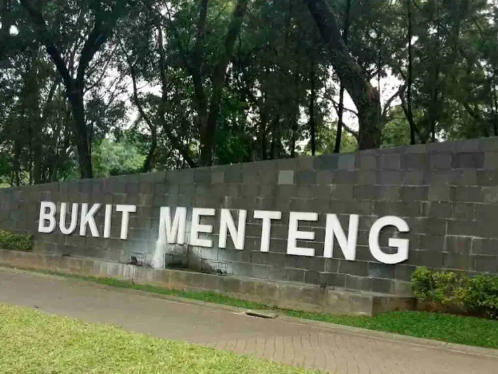 Dijual Kavling Lokasi Depan Jalan Utama di Bukit Menteng Bintaro