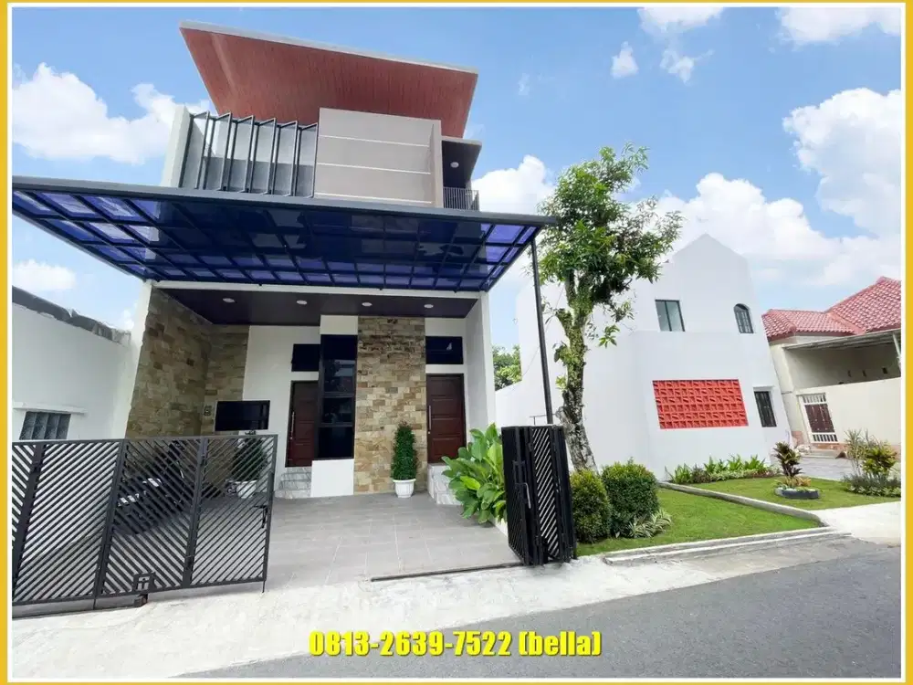 DIJUAL RUMAH SIAP HUNI FULL FURNISHED - KAYEN JAKAL KM7 DEKAT UGM
