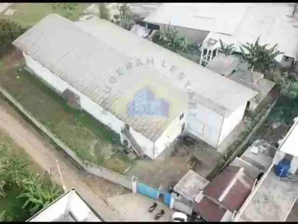 Dijual Ex Pabrik di Gunung Sindur - Bogor, Akses Bebas Banjir!