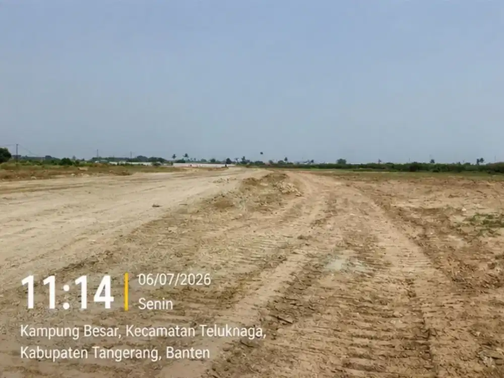 Dijual Tanah di Kampung Besar Teluk Naga