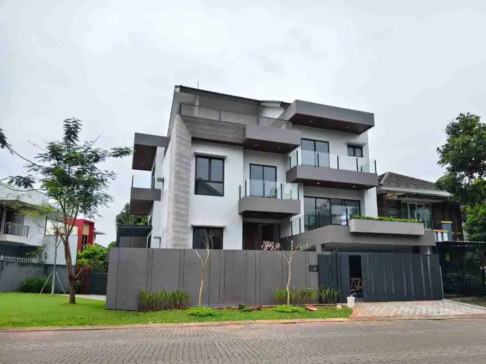 Rumah baru di Cluster Bahamas Delatinos BSD City Tangsel bangunan 526m² harga 9,25M