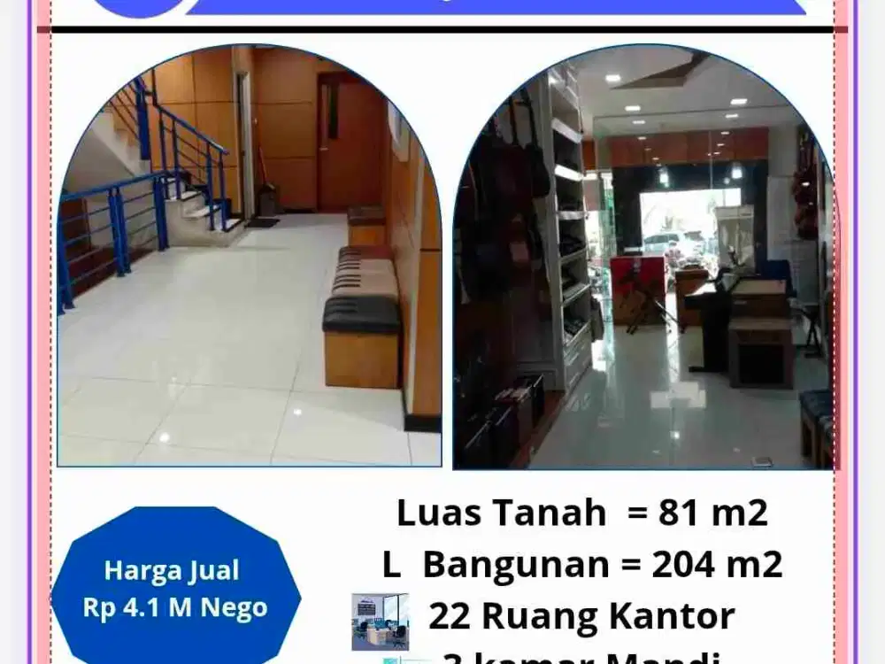 Ruko 3 Lantai Cibinong Bogor Jawa Barat