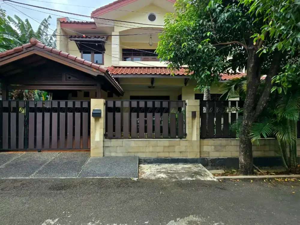 Rumah Dalam Komplek Tenang Bebas Banjir Di Pondok Kelapa Jakarta Timur