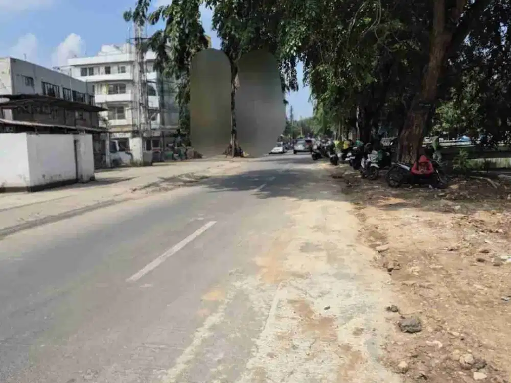 Disewakan lahan pinggir jalan