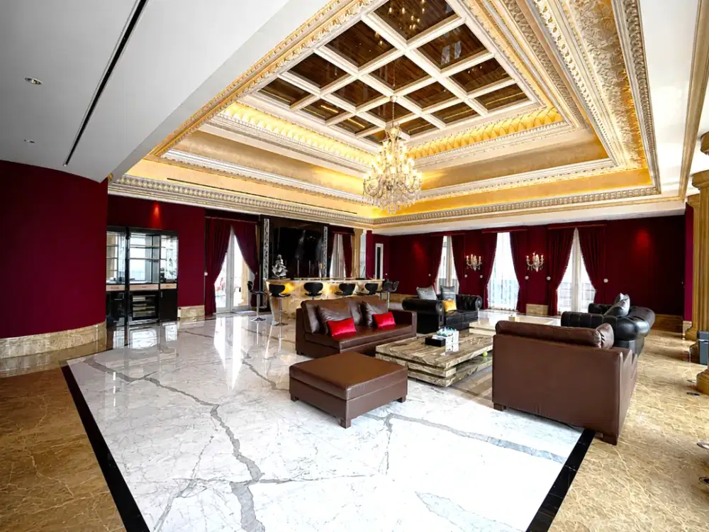 Rumah 4lt luas 25x40 1013meter 7KT Lotus Palace PIK1 Pantai Indah Kapuk