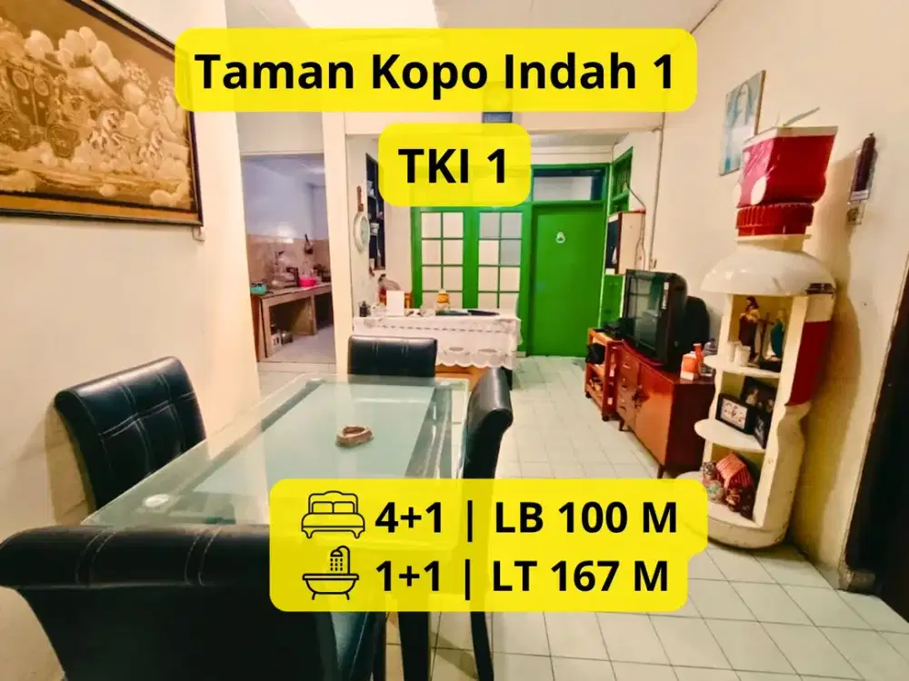 Dijual Cepat Rumah Siap Huni di Taman Kopo Indah 1 Bandung LT 167