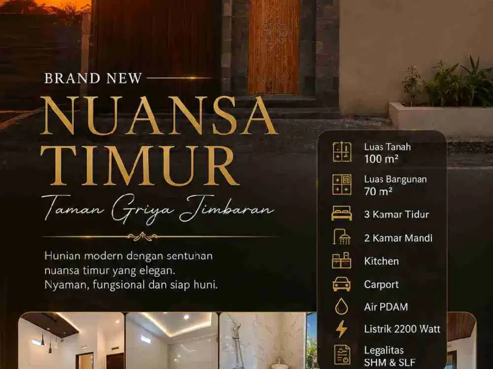 Rumah Baru Kori nuansa Taman Griya