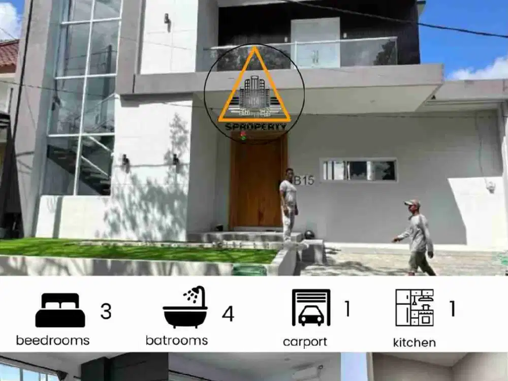 For sale modern design Villa in Raya Canggu Kerobokan - Bali.