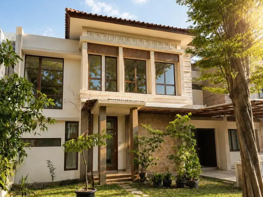 Dijual Rumah Sutera Jingga - Alam Sutera
