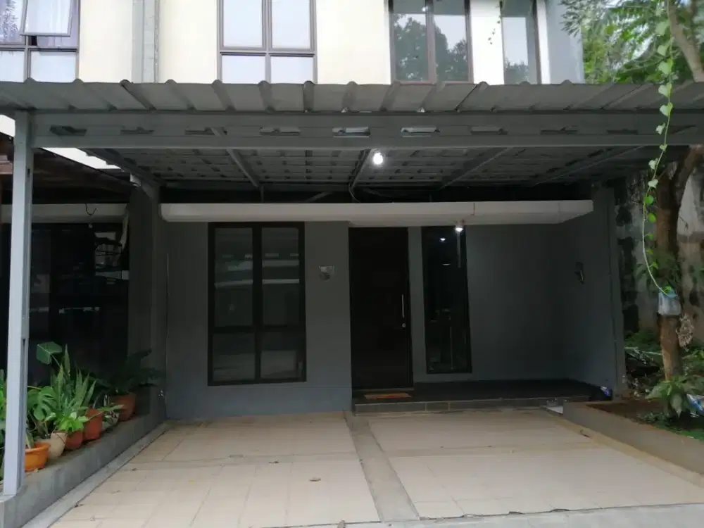 Rumah Asri di Cluster The Terrace Serpong Dekat Mall