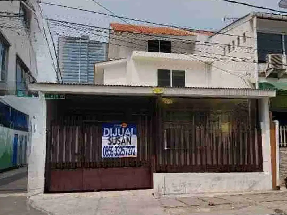 Dijual Murah Rukan 3 lantai dibawah NJOP di Krekot Bunder Jakarta Pusat