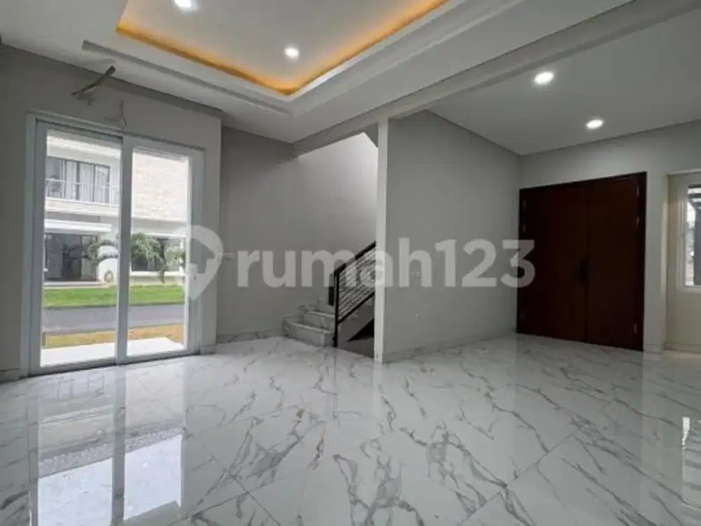Jual Cepat Rumah Hoek Baru Bangun Mandiri The Icon Cosmo BSD City Tangerang