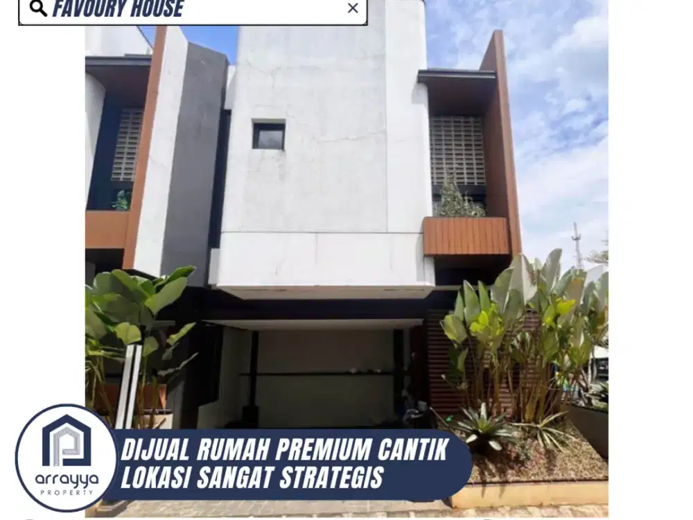 DIJUAL RUMAH PREMIUM 2 LANTAI LINGKUNGAN ASRI DI FAVOURY HOUSE (EN690)