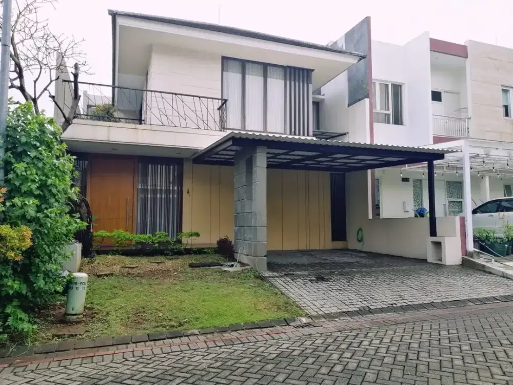 DISEWAKAN RUMAH VILLA BUKIT REGENCY PAKUWON INDAH 3KT 2LT FURNISH